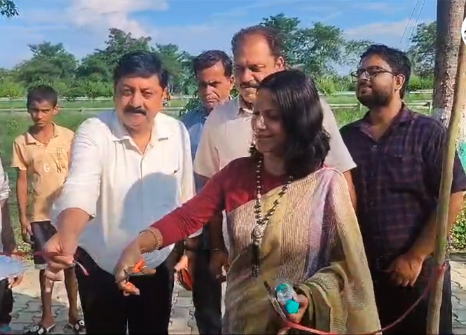 As part of its CSR initiative, Radico Khaitan has contributed to the community by donating and installing playground equipment with exercise facilities in Rampur
