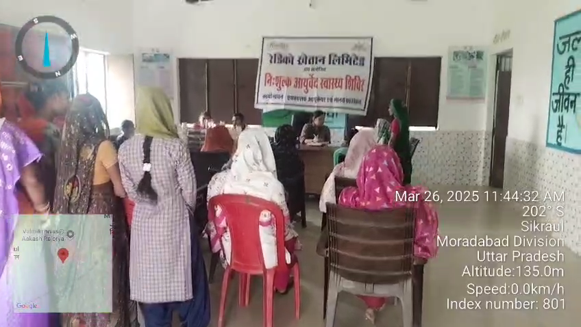 Weekly Women’s Special  Ayurvedic Camp at Rampur Villages